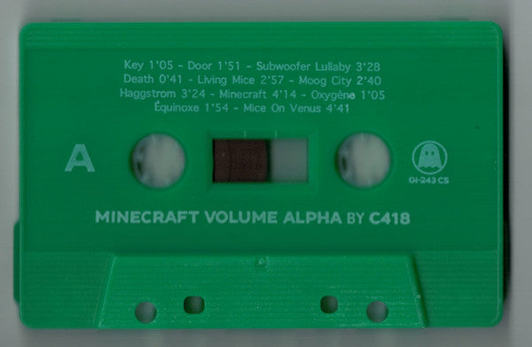 Minecraft Volume Alpha (CASSETTE - UNOFFICAL) | Mint (M) Mint (M) - SOUNDTRACK *SEALED*