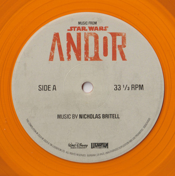 Music From Star Wars: Andor (VINYL) | Mint (M) Mint (M) - SOUNDTRACK *SEALED*