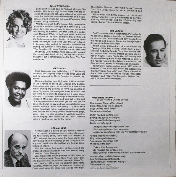 "All In The Family" Cast - All In The Family | Mint (M) Near Mint (NM) - SOUNDTRACK *SEALED*