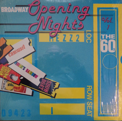 Various - Broadway Opening Nights - Vol. 1 | Mint (M) Near Mint (NM) - SOUNDTRACK *SEALED*