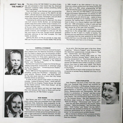 "All In The Family" Cast - All In The Family | Mint (M) Near Mint (NM) - SOUNDTRACK *SEALED*
