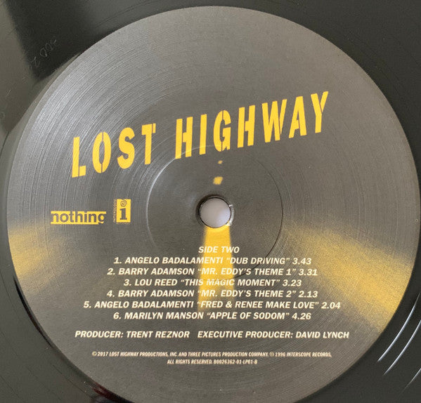 Various - Lost Highway | Mint (M) Mint (M) - SOUNDTRACK *SEALED*