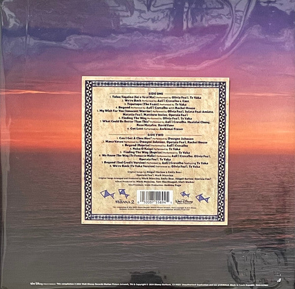 Moana 2 (VINYL) | Mint (M) Mint (M) - SOUNDTRACK *SEALED*