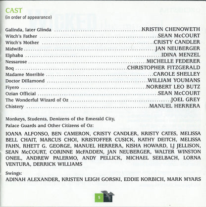 Wicked (Original Broadway Cast Recording) (CD) | Mint (M) Mint (M) - SOUNDTRACK *SEALED*