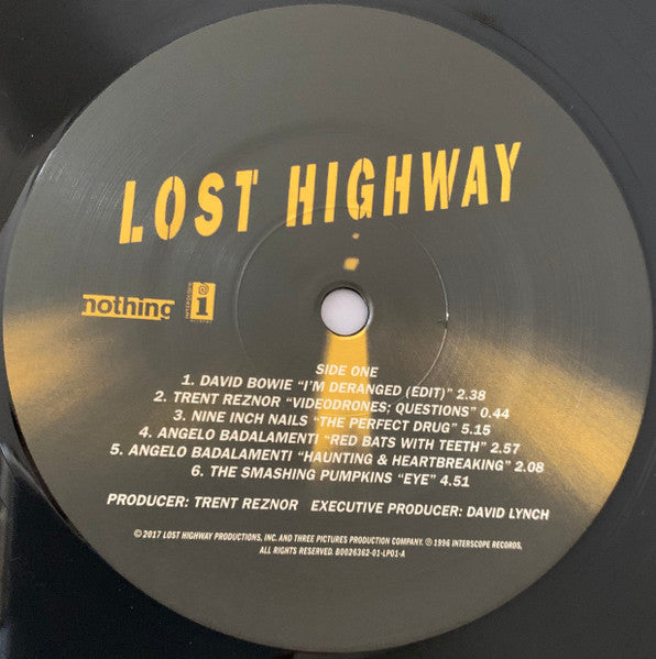 Various - Lost Highway | Mint (M) Mint (M) - SOUNDTRACK *SEALED*