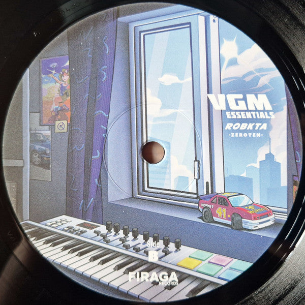 RoBKTA - VGM Essentials: RoBKTA -ZeroTen- (VINYL LP Firaga FIRE-0045-V) | - SOUNDTRACK *SEALED*