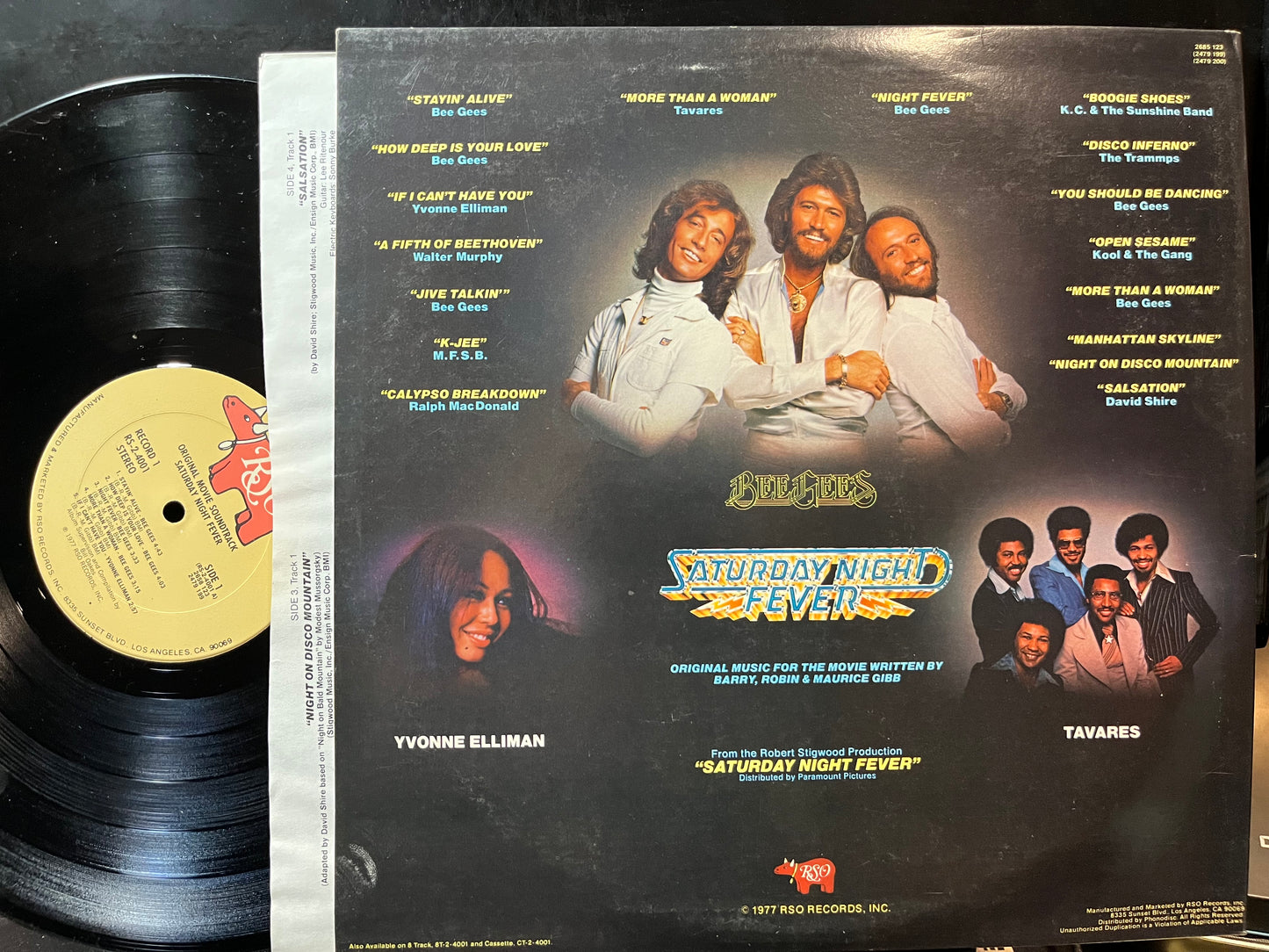 Various - Saturday Night Fever (The Original Movie Sound Track) (2xVINYL) | Excellent+ (EX+) Excellent (EX) - SOUNDTRACK / USED *EXCELLENT+*