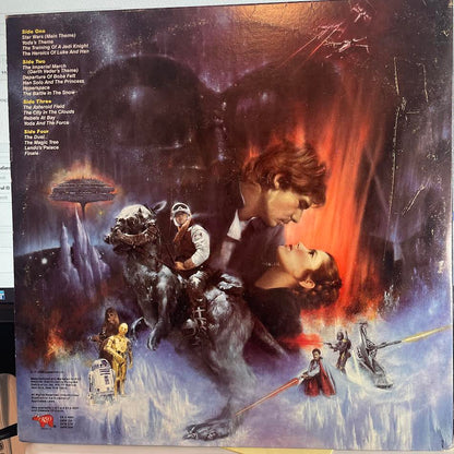 Star Wars / The Empire Strikes Back (2xVINYL) | Excellent+ (EX+) Excellent (EX) - SOUNDTRACK / USED *EXCELLENT+*
