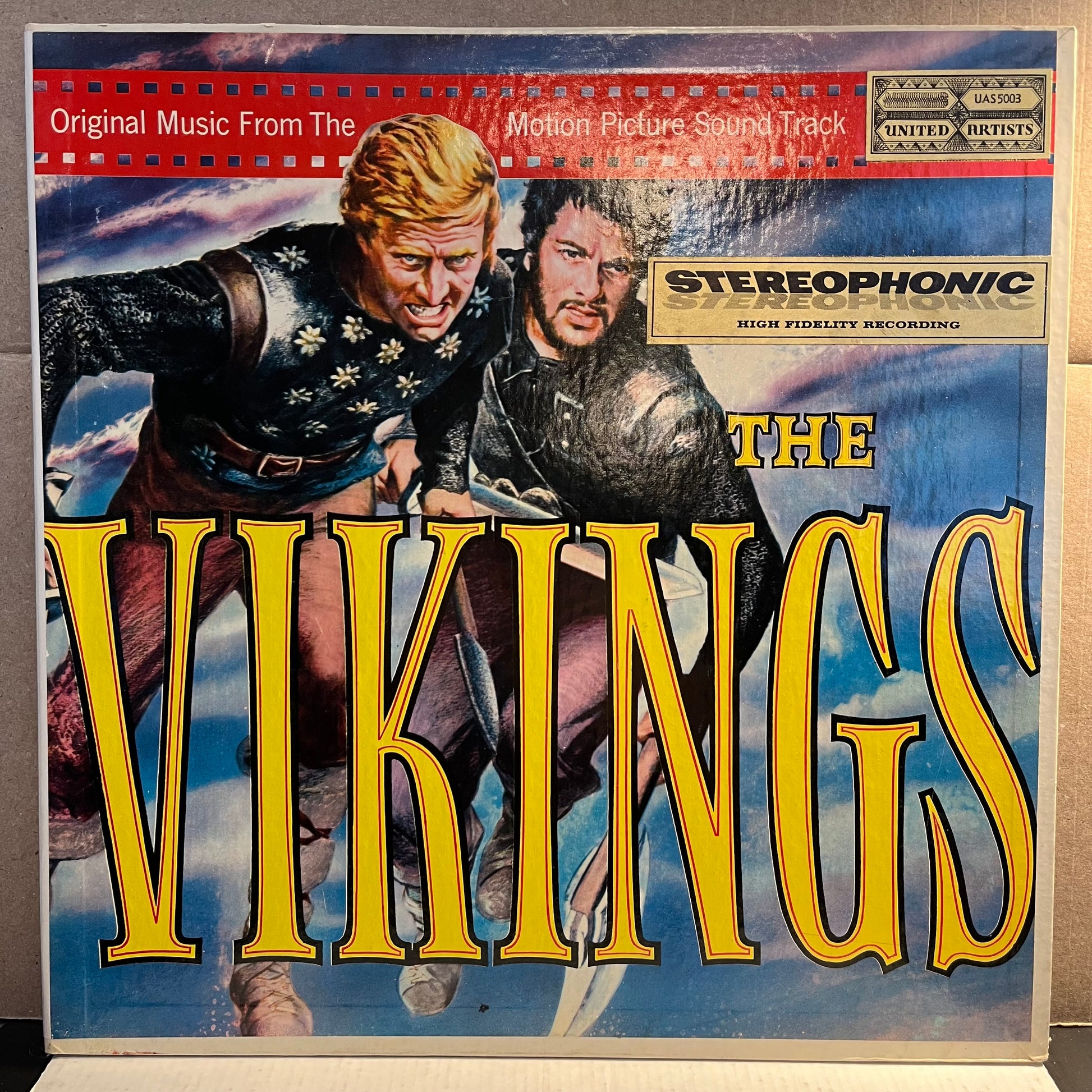 Mario Nascimbene - The Vikings (Original Music From The Motion Picture Sound Track) | Excellent (EX) Excellent (EX) - SOUNDTRACK / USED *EXCELLENT+*