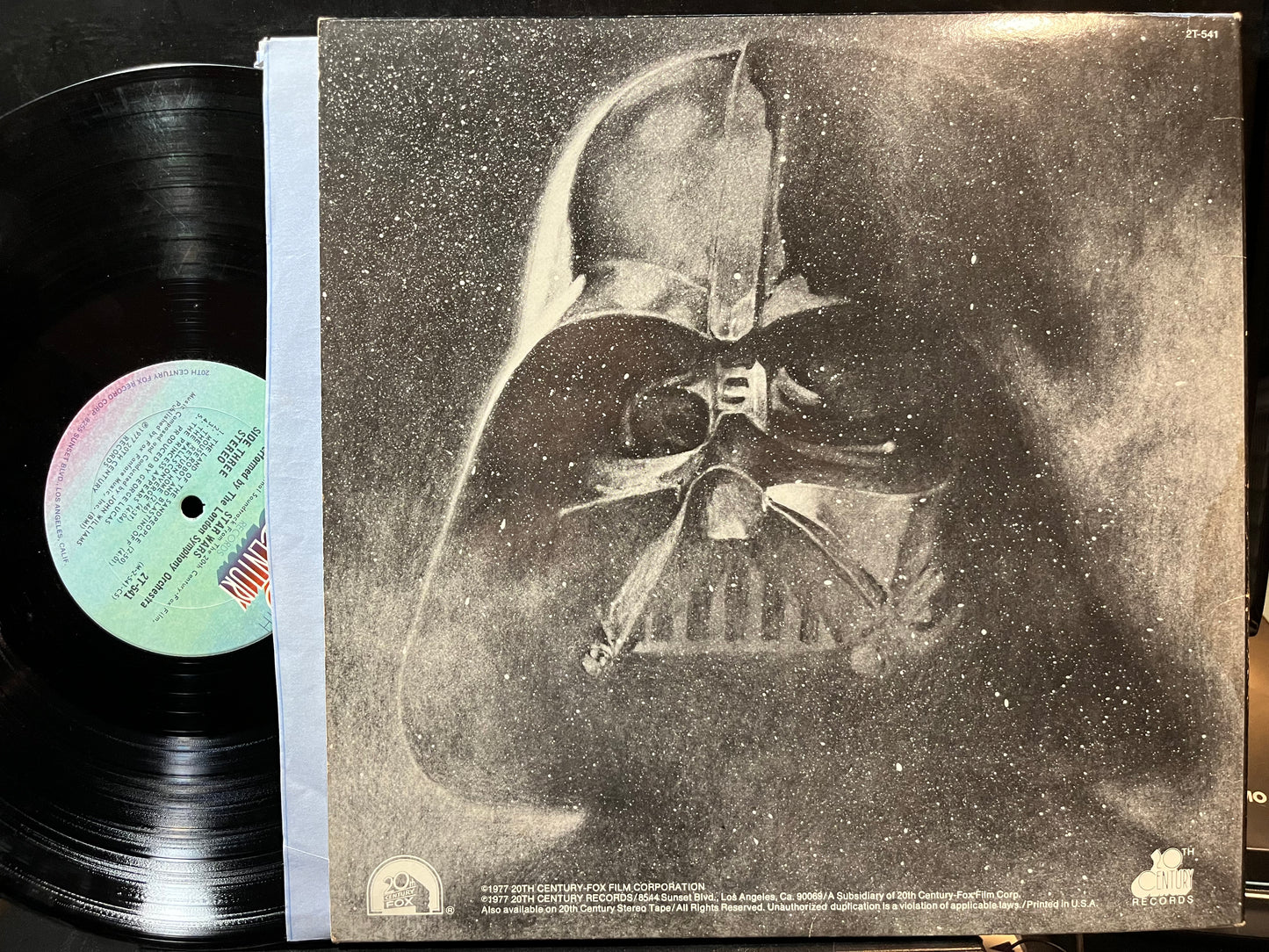 John Williams, The London Symphony Orchestra - Star Wars (VINYL 2xLP 20TH CENTURY 2T-541 1977) | USED Excellent+ (EX+) Very Good Plus (VG+) - SOUNDTRACK / USED *EXCELLENT+*