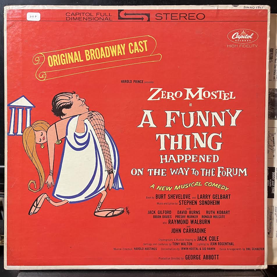 A Funny Thing Happened On The Way To The Forum (VINYL) | Excellent+ (EX+) Excellent (EX) - SOUNDTRACK / USED *EXCELLENT+*