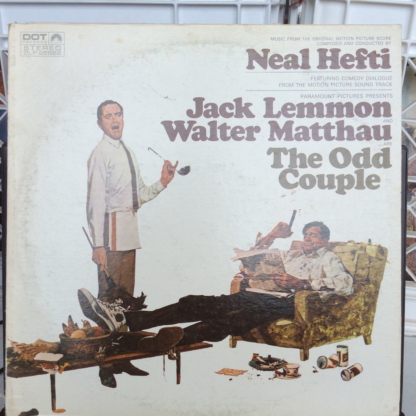 The Odd Couple (Music From The Original Motion Picture Score) (VINYL) | Excellent+ (EX+) Very Good Plus (VG+) - SOUNDTRACK / USED *EXCELLENT+*