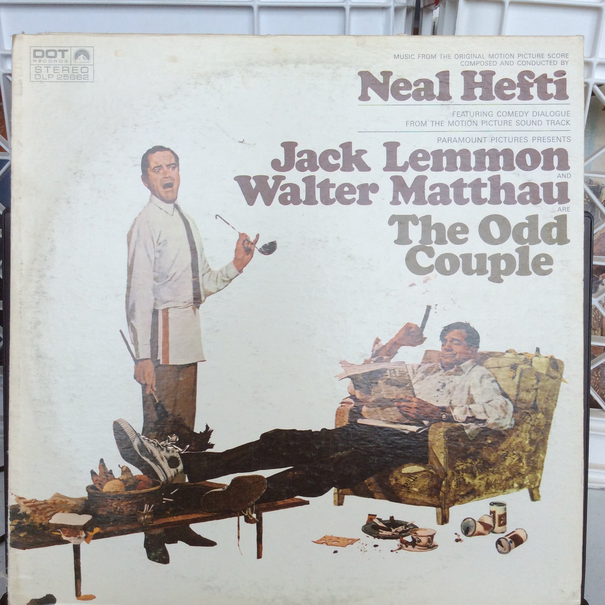 The Odd Couple (Music From The Original Motion Picture Score) (VINYL) | Excellent+ (EX+) Very Good Plus (VG+) - SOUNDTRACK / USED *EXCELLENT+*