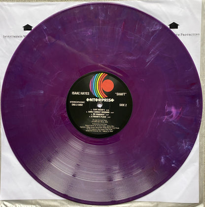 Isaac Hayes - Shaft (2xPURPLE VINYL) | Excellent+ (EX+) Excellent+ (EX+) - SOUNDTRACK / USED *EXCELLENT+*