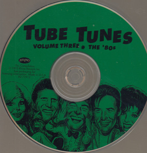Tube Tunes Volume Three ✻ The '80s (CD) | Excellent+ (EX+) Near Mint (NM) - SOUNDTRACK / USED *EXCELLENT+*