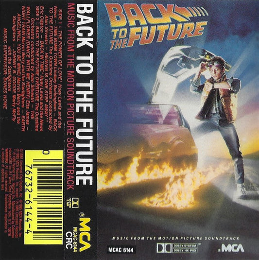 Back To The Future (Music From The Motion Picture Soundtrack) (CASSETTE) | Excellent+ (EX+) Excellent (EX) - SOUNDTRACK / USED *EXCELLENT+*