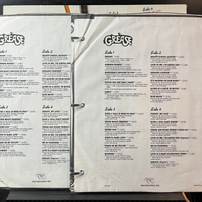 Various - Grease (VINYL 2xLP) | USED Excellent+ (EX+) Excellent (EX) - SOUNDTRACK / USED *EXCELLENT+*