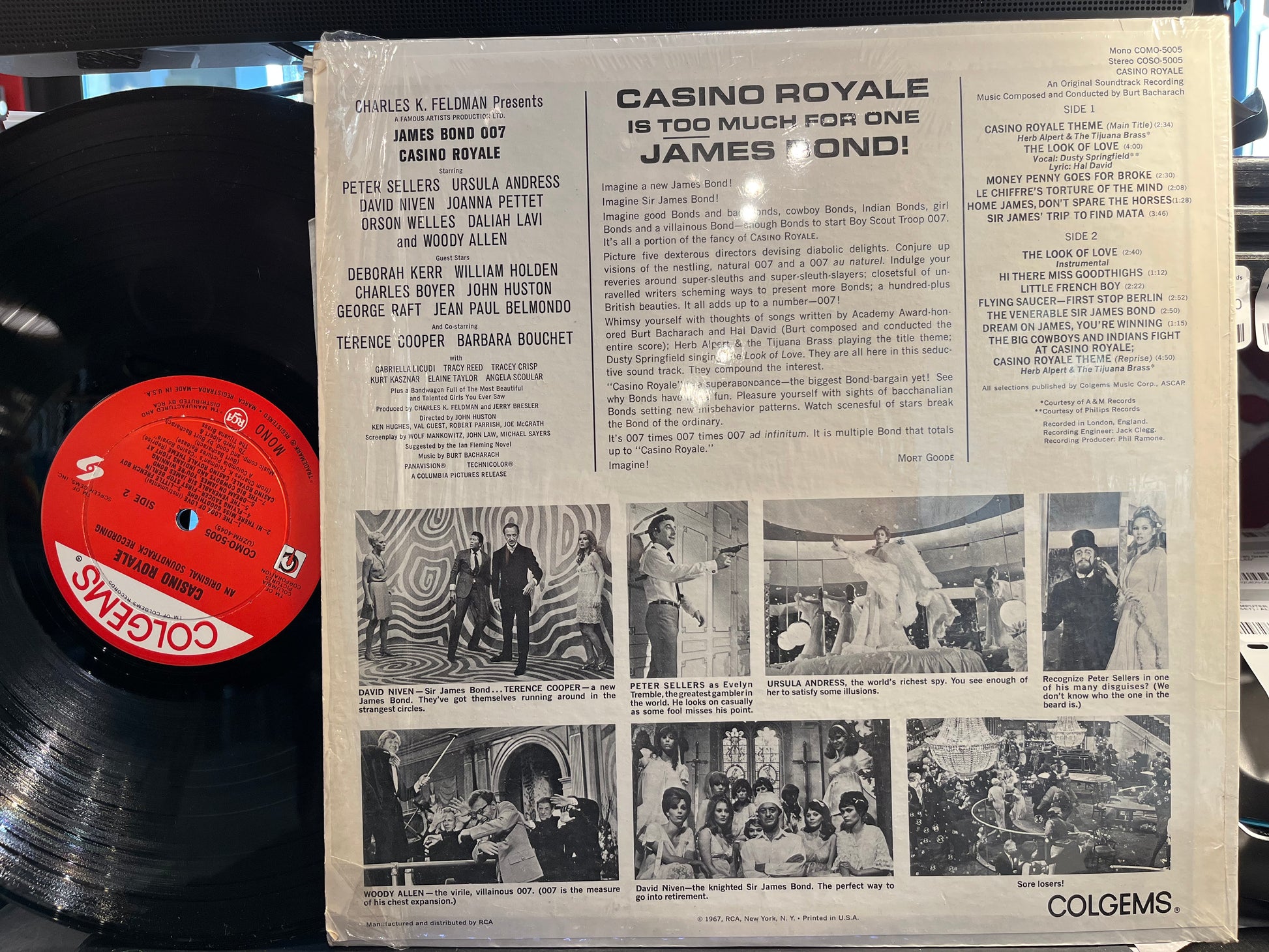 Casino Royale (Original Motion Picture Soundtrack) (VINYL) | Excellent+ (EX+) Near Mint (NM) - SOUNDTRACK / USED *EXCELLENT+*