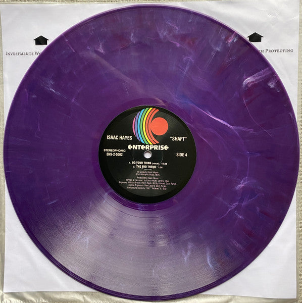 Isaac Hayes - Shaft (2xPURPLE VINYL) | Excellent+ (EX+) Excellent+ (EX+) - SOUNDTRACK / USED *EXCELLENT+*