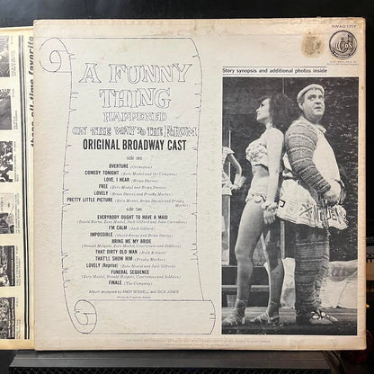 A Funny Thing Happened On The Way To The Forum (VINYL) | Excellent+ (EX+) Excellent (EX) - SOUNDTRACK / USED *EXCELLENT+*