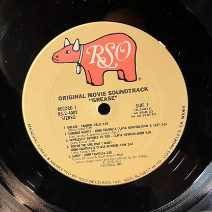 Various - Grease (VINYL 2xLP) | USED Excellent+ (EX+) Excellent (EX) - SOUNDTRACK / USED *EXCELLENT+*