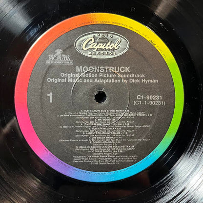 Moonstruck - Original Motion Picture Soundtrack (VINYL) | Excellent+ (EX+) Very Good Plus Plus (VG++) - SOUNDTRACK / USED *EXCELLENT+*