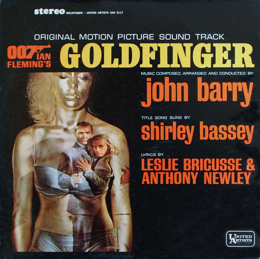 John Barry Goldfinger (Original Motion Picture Sound Track) LP Excellent (EX) Excellent (EX)