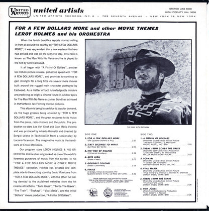 LeRoy Holmes Orchestra - For A Few Dollars More And Other Motion Picture Themes | Excellent (EX) Very Good Plus (VG+) - SOUNDTRACK / USED *EXCELLENT*