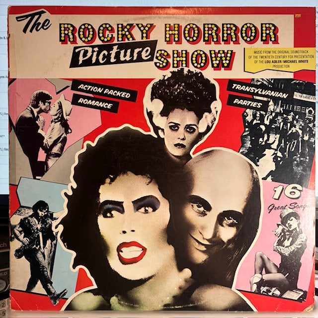 The Rocky Horror Picture Show (VINYL) | Excellent (EX) Very Good Plus (VG+) - SOUNDTRACK / USED *EXCELLENT*