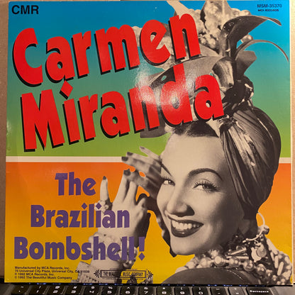 Carmen Miranda - The Brazilian Bombshell! | Excellent (EX) Near Mint (NM) - SOUNDTRACK / USED *EXCELLENT*