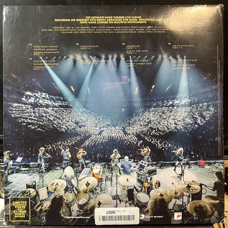 Live (4xVINYL) | Excellent (EX) Very Good Plus Plus (VG++) - SOUNDTRACK / USED *EXCELLENT*