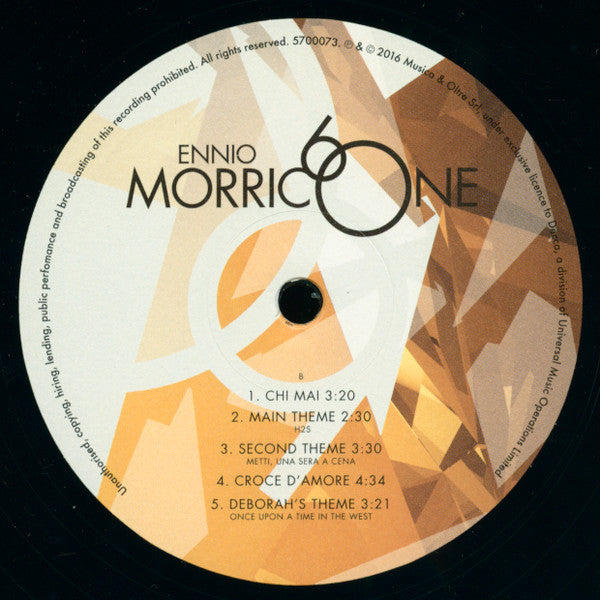 Ennio Morricone - 60 Years of Music (2xVINYL) | Excellent (EX) Excellent+ (EX+) - SOUNDTRACK / USED *EXCELLENT*