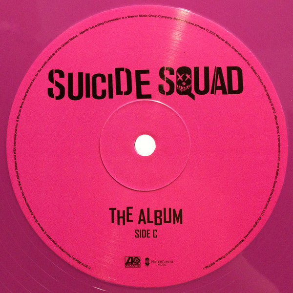 Suicide Squad (The Album) (HOT TOPIC PURPLE 2xVINYL) | Excellent+ (EX+) Near Mint (NM or M-) - SOUNDTRACK / USED *EXCELLENT+*