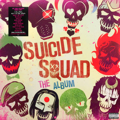 Suicide Squad (The Album) (HOT TOPIC PURPLE 2xVINYL) | Excellent+ (EX+) Near Mint (NM or M-) - SOUNDTRACK / USED *EXCELLENT+*
