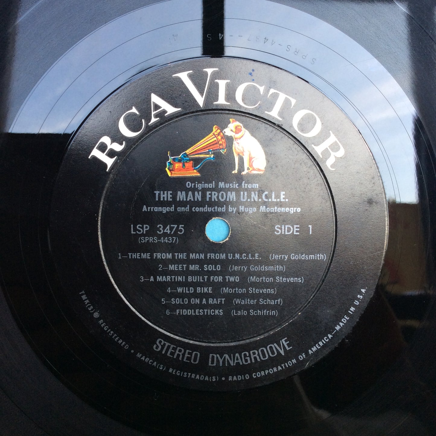 Original Music From The Man From U.N.C.L.E. (VINYL) | Excellent (EX) Very Good Plus (VG+) - SOUNDTRACK / USED *EXCELLENT*