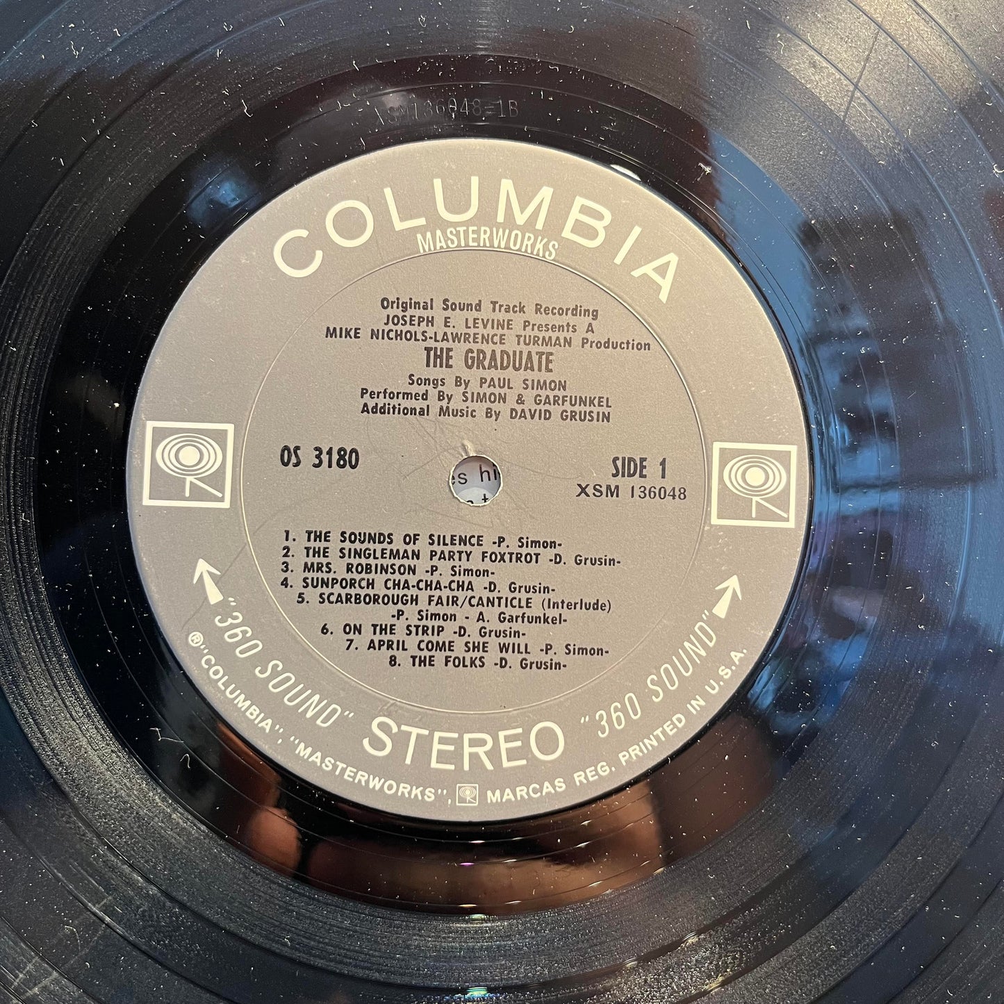 Simon & Garfunkel - The Graduate (Original Sound Track Recording) *TERRE HAUTE* | Excellent (EX) Near Mint (NM) - SOUNDTRACK / USED *EXCELLENT*
