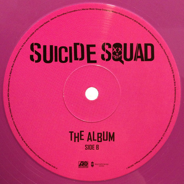 Suicide Squad (The Album) (HOT TOPIC PURPLE 2xVINYL) | Excellent+ (EX+) Near Mint (NM or M-) - SOUNDTRACK / USED *EXCELLENT+*