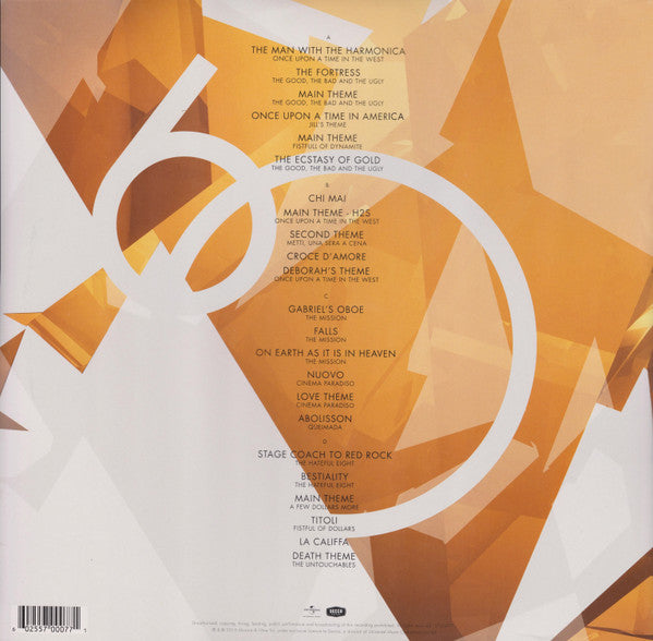 Ennio Morricone - 60 Years of Music (2xVINYL) | Excellent (EX) Excellent+ (EX+) - SOUNDTRACK / USED *EXCELLENT*