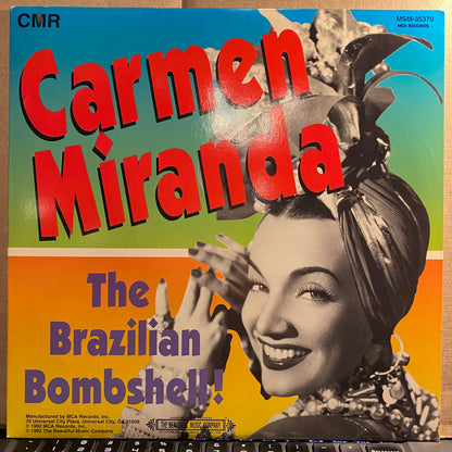 Carmen Miranda - The Brazilian Bombshell! | Excellent (EX) Near Mint (NM) - SOUNDTRACK / USED *EXCELLENT*