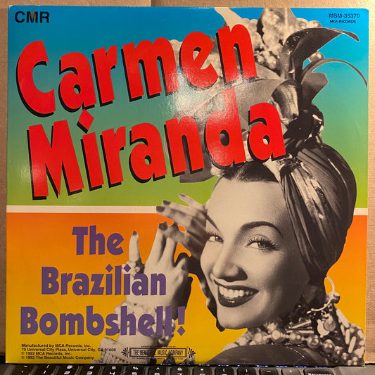 Carmen Miranda - The Brazilian Bombshell! | Excellent (EX) Near Mint (NM) - SOUNDTRACK / USED *EXCELLENT*