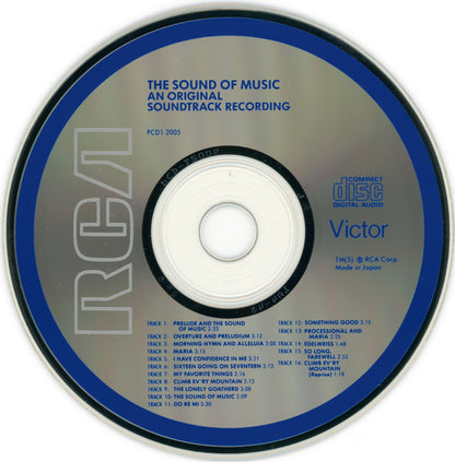 The Sound Of Music (An Original Soundtrack Recording) (CD) | Excellent (EX) Near Mint (NM) - SOUNDTRACK / USED *EXCELLENT*