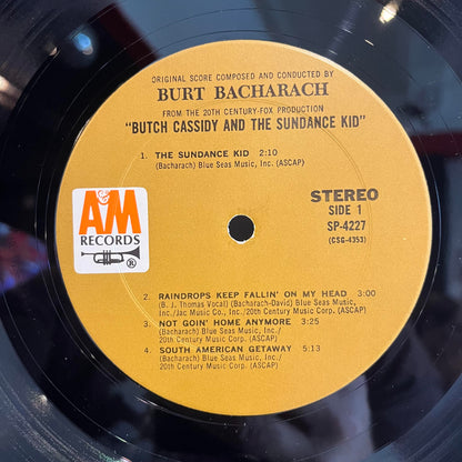 Burt Bacharach - Music From Butch Cassidy And The Sundance Kid *SHRINK* | Excellent (EX) Near Mint (NM) - SOUNDTRACK / USED *EXCELLENT*