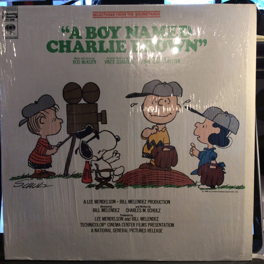 Selections From The Soundtrack "A Boy Named Charlie Brown" (VINYL) | Excellent (EX) Near Mint (NM) - SOUNDTRACK / USED *EXCELLENT*