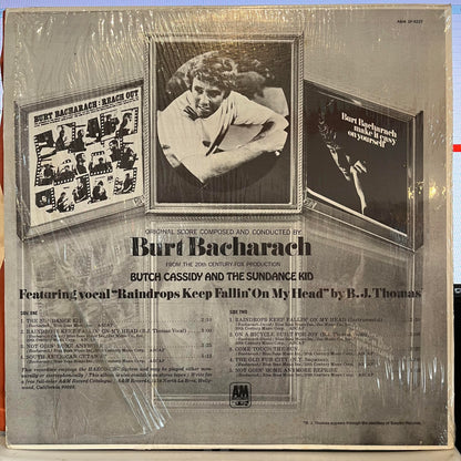 Burt Bacharach - Music From Butch Cassidy And The Sundance Kid *SHRINK* | Excellent (EX) Near Mint (NM) - SOUNDTRACK / USED *EXCELLENT*