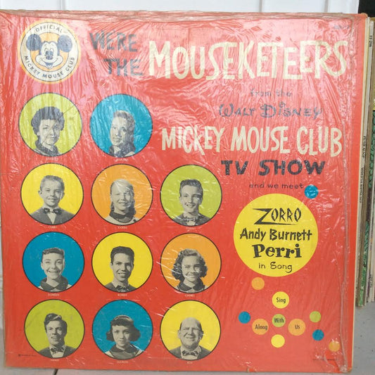 We're The Mouseketeers (VINYL) | Good Plus (G+) Excellent (EX) - SOUNDTRACK / USED *GOOD+*