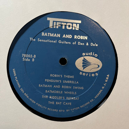The Sensational Guitars Of Dan & Dale - Batman And Robin (VINYL LP TIFTON 78002 1966) | USED - SOUNDTRACK / USED *GOOD PLUS*