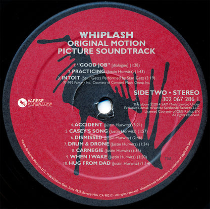 Various - Whiplash (Original Motion Picture Soundtrack) (VINYL) | Near Mint (NM or M-) Near Mint (NM) - SOUNDTRACK / USED *NEAR MINT-*