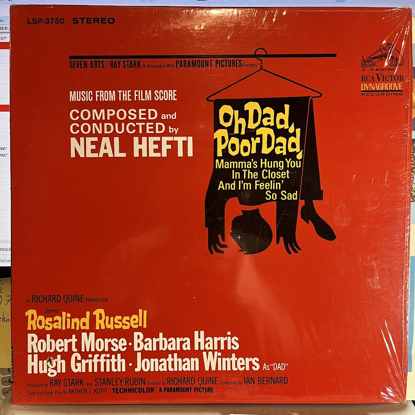 Neal Hefti - Oh Dad, Poor Dad, Mamma's Hung You In The Closet... *SHRINK* | Near Mint (NM) Near Mint (NM) - SOUNDTRACK / USED *NEAR MINT-*