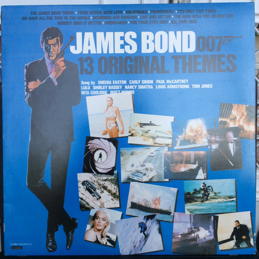 James Bond - 13 Original Themes (VINYL) | Near Mint (NM) Excellent+ (EX+) - SOUNDTRACK / USED *NEAR MINT*
