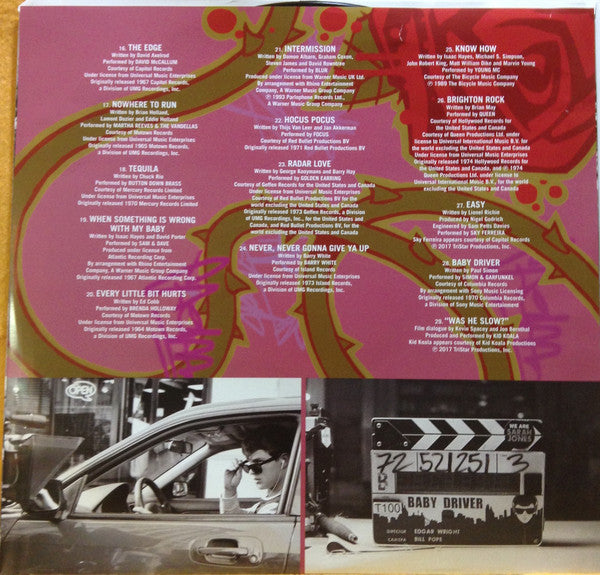 Various - Baby Driver (Music From The Motion Picture)(VINYL 2xLP) | USED - SOUNDTRACK / USED *NEAR MINT*